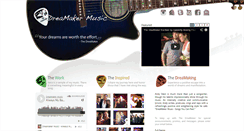 Desktop Screenshot of dreamakermusic.com